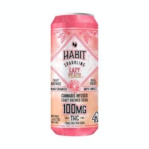 Habit - LAZY PEACH SODA 100MG